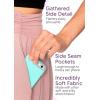 imageSTRETCH IS COMFORT Womens and Plus Size Casual Ruched Below Knee Length Midi Skirt with PocketsBlack