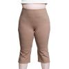 imageSTRETCH IS COMFORT Women Plus Size High Waist Cotton Bootcut Yoga Pants  XL7XMocha