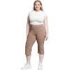 imageSTRETCH IS COMFORT Women Plus Size High Waist Cotton Bootcut Yoga Pants  XL7XMocha