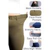 imageSTRETCH IS COMFORT Womens Plus Size Knee ampamp Full Length Cotton Leggings  XLarge  7XBeige Jeggings