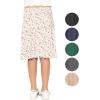 imageGirls ALine Skirt with Builtin Shorts  3 Lengths to Choose from Short Knee and Midi  Size 416Pink Rose Vine