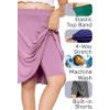imageGirls ALine Skirt with Builtin Shorts  3 Lengths to Choose from Short Knee and Midi  Size 416Sage Green