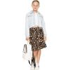imageSTRETCH IS COMFORT Girls ALine Skirt with Builtin Shorts  Skort  Size 416Brown Leopard