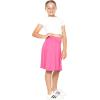 imageSTRETCH IS COMFORT Girls ALine Skirt with Builtin Shorts  Skort  Size 416Hot Pink