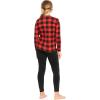 imageSTRETCH IS COMFORT Oh So Soft Youth Girls Long Sleeve Crew and Leggings Set Includes Top and BottomBuffalo  Black