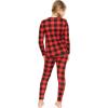 imageSTRETCH IS COMFORT Oh So Soft Youth Girls Long Sleeve Crew and Leggings Set Includes Top and BottomBuffalo Plaid