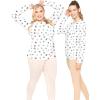 imageSTRETCH IS COMFORT Womens and Plus Oh So Soft Long Sleeve Crew Neck Top  Small  3XButterfly