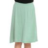 imageSTRETCH IS COMFORT Youth Girls Flowy ALine Skirt Knee Length and Ankle Length  Kids  Sizes 416Sage Green