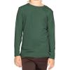imageSTRETCH IS COMFORT Youth Girls Oh So Soft Long Sleeve Crew Neck Top  Sizes 216  Essential BasicsHunter Green