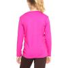 imageSTRETCH IS COMFORT Youth Girls Oh So Soft Long Sleeve Crew Neck Top  Sizes 216  Essential BasicsNeon Hot Pink
