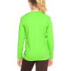 imageSTRETCH IS COMFORT Youth Girls Oh So Soft Long Sleeve Crew Neck Top  Sizes 216  Essential BasicsNeon Lime