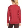 imageSTRETCH IS COMFORT Youth Girls Oh So Soft Long Sleeve Crew Neck Top  Sizes 216  Essential BasicsRed