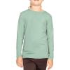 imageSTRETCH IS COMFORT Youth Girls Oh So Soft Long Sleeve Crew Neck Top  Sizes 216  Essential BasicsSage Green