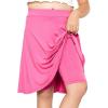 imageSTRETCH IS COMFORT Girls ALine Skirt with Builtin Shorts  Skort  Size 416Hot Pink