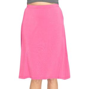 imageKnee Length and Midi ALine Flowy Skirt  Comfortable Clothes for Women  S5XHot Pink
