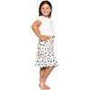 imageGirls ALine Skirt with Builtin Shorts  3 Lengths to Choose from Short Knee and Midi  Size 416Butterfly