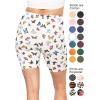imageSTRETCH IS COMFORT Biker Shorts for Women  Womens Athletic Workout Shorts  Cotton  Small  5XButterfly