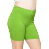imageSTRETCH IS COMFORT Girls Cotton Biker Shorts and Cartwheel Shorts  Two Lengths to Choose from  Size 414Lime Green