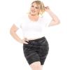 imageSTRETCH IS COMFORT Womens Plus Size Cotton Biker Shorts  Cotton  XLarge  7XBlack Camo