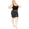 imageSTRETCH IS COMFORT Womens Plus Size Cotton Biker Shorts  Cotton  XLarge  7XBlack Cheetah