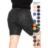 imageSTRETCH IS COMFORT Womens Plus Size Cotton Biker Shorts  Cotton  XLarge  7XBlack Cheetah