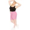 imageSTRETCH IS COMFORT Womens Plus Size Cotton Biker Shorts  Cotton  XLarge  7XPink Daisies