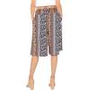 imageSTRETCH IS COMFORT Womens Straight Leg and Flowy Gaucho Pants with Pockets  Small5XBoho Natural Floral