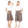 imageSTRETCH IS COMFORT Womens Straight Leg and Flowy Gaucho Pants with Pockets  Small5XBoho Natural Floral