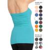 imageSTRETCH IS COMFORT Womens ampamp Plus Mid and Long Length Tube Top  X Small  5XTurquoise