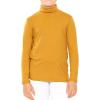 imageSTRETCH IS COMFORT Girls Oh So Soft Long Sleeve Turtleneck  Youth Size 216Mustard Yellow