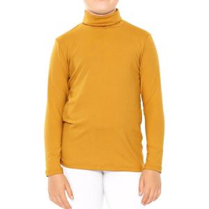 imageSTRETCH IS COMFORT Girls Oh So Soft Long Sleeve Turtleneck  Youth Size 216Mustard Yellow