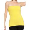 imageSTRETCH IS COMFORT Womens ampamp Plus Mid and Long Length Tube Top  X Small  5XYellow