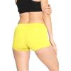 imageSTRETCH IS COMFORT Womens and Plus Size Nylon Booty Shorts  S3XYellow