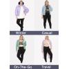 imageSTRETCH IS COMFORT Womens and Plus Size Oh So Soft Full and Knee Length Leggings  Basic Essentials  Small to 7XBlack Micro Fleece