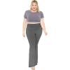 imageWomens OhSoSoft Ruched High Waist Bell Bottoms  XLarge5X