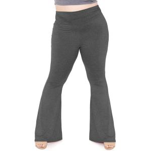 imageWomens OhSoSoft Ruched High Waist Bell Bottoms  XLarge5X