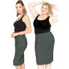 imageWomens MIDI Skirt Charcoal Gray Medium