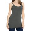 imageOh So Soft Spaghetti Strap Camisole Long Tank  Women
