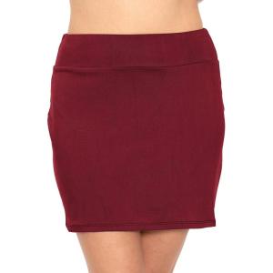 imageWomens High Waist Oh So Soft Essential Mini Skirt  XSmall3X