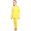 imageSTRETCH IS COMFORT Oh So Soft Youth Girls Long or Short Sleeve Crew and Leggings Set Includes Top and BottomAlmond