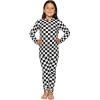 Checkered Black and White