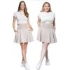 imageSTRETCH IS COMFORT Womens and Plus Ultra Flex High Waist Tennis Skirt with Pockets and Built in Shorts  XS5XLOffwhite