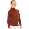 imageSTRETCH IS COMFORT Girls Oh So Soft Long Sleeve Turtleneck  Youth Size 216Almond