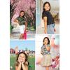 imageSTRETCH IS COMFORT Girls Print Classic Crew Neck Short and Long Sleeves Tee Shirt  Soft Everyday Basic Top  2T16Brown Cheetah