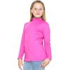 imageSTRETCH IS COMFORT Youth Girls Oh So Soft Long Sleeve Mock Neck Top  416Neon Pink