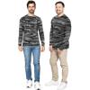 imageSTRETCH IS COMFORT Boys and Mens Oh So Soft Long Sleeve Top  Youth SAdult 3XBlack Camo