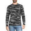 imageSTRETCH IS COMFORT Boys and Mens Oh So Soft Long Sleeve Top  Youth SAdult 3XBlack Camo