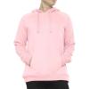 imageSTRETCH IS COMFORT Mens Soft Hoodie with Extra Side Seam Zippered Pocket  Cozy and Functional  Fleeced Line S5XLLight Pink