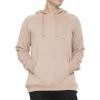 imageSTRETCH IS COMFORT Mens Soft Hoodie with Extra Side Seam Zippered Pocket  Cozy and Functional  Fleeced Line S5XLTan