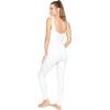 imageSTRETCH IS COMFORT Teamwear Womens Regular and Plus Size Cotton Tank UnitardWhite